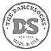 THE DANCESOCKS - The Original Over Sneaker Socks for Dance, Made in USA, Smooth Floors (4 Pairs - pink)