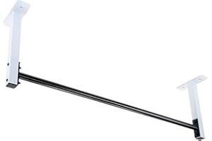 Ceiling Mount Pull Up Bar with 48” Straight Bar and 14” Risers, Fits 16” and 24” Joist by Ultimate Body Press