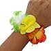 Hawaiian Leis Luau Party Decorations - Tropical Hawaii Silk Flower Necklace - Hula Luau Beach Pool Party Theme Accessories - for Birthday and Graduation Day Celebration (36 Pieces plus 4 Bracelets)