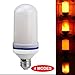 Premium 108 pcs LED Flame Effect Fire Light Bulb – 4 Modes w/Gravity Sensor, Ambient Simulation, Gas Lamp, Flicker Up & Down, Solid, Breathing Glow, in & Outdoor, Gift, Party Holiday Décor