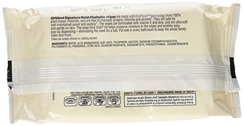 kirkland flushable wipes septic