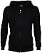 Angel Cola Men's Athletic Cotton Fleece Hooded Full Zip-up Sweatshirt