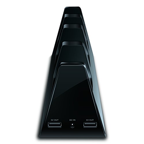 image for dreamGEAR Charge Station 2 Plus 2 for PS4. Charge two PS4 Dualshock co