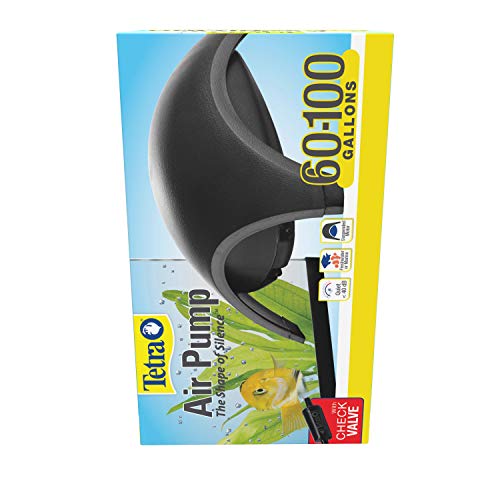 Tetra 77850 Whisper Air Pump, for Aquariums, Quiet, Powerful Airflow