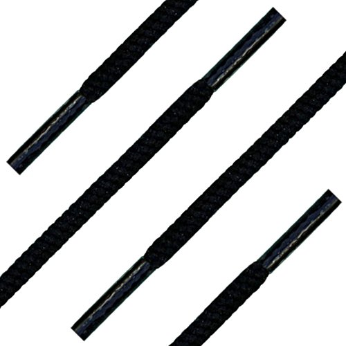 36" (91 cm) Black Shoelaces (Round)