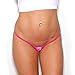 Micro Gigi Extreme G-String - Sparkle - Sunset Fuchsia (XL)