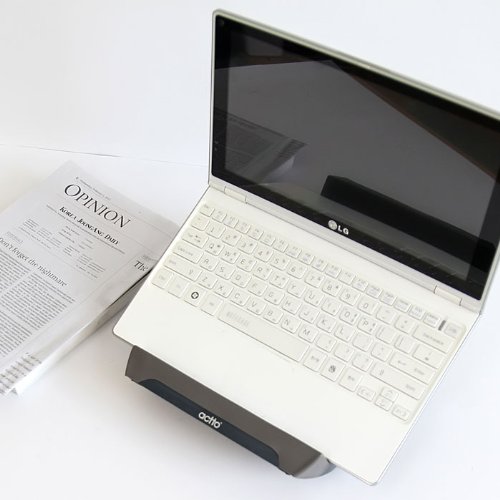 Actto Blue Multiple angle Stand/Riser for laptop notebook computer Apple HP DELL Acer Toshiba Lenovo Sony Asus