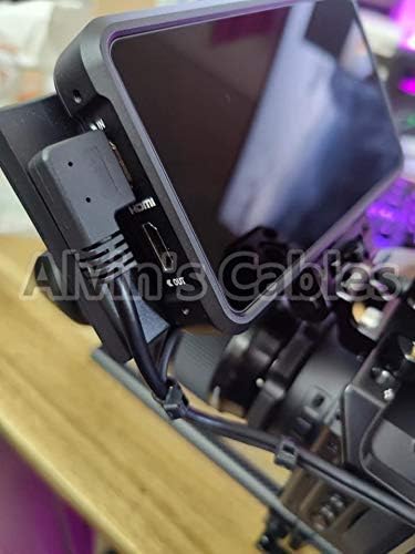 Alvin's Cables Z Cam E2 L Shape 4K 60P HDMI Cable for Atomos Shinobi Ninja V Monitor Portkeys BM5 Right Angle to Right Angle High Speed HDMI Cord 30CM - Image 4