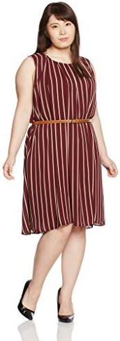 Amazon セシール タックフレアーワンピース ベルト付き タックフレアーワンピース ベルトツキ プランプ 大きいサイズ Ao 1261 レディース プリントb 日本 L 日本サイズl相当 ワンピース チュニック 通販