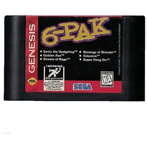 Genesis CD6枚セット Definitive Edition Amazon.com: Sega Genesis 6-Pack : Video Games