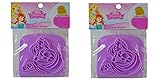 UPD Disney Princess Toast Stamp/ Waffle Stamp x 2, Multicolor
