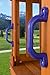 CREATIVE CEDAR DESIGNS Playset Safety Handles (One Pair)- Purple, One Size