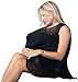 EMMA MOE Premium Nursing Cover - Fashion and Trendy Breastfeeding Cover with Unique and Original Design - Black Evening