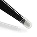 Sunmore Slant Tweezers,Precision Eyebrow Stainless Steel Slant Tip Tweezer