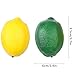 Woooow 12pcs Fake Lemon Artificial Fruits Lifelike Lemons Simulation Lemon Green and Yellow Lemon Mixed Set for Home Fruit Shop Supermarket Desk Office Or Props