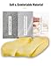 Ergonomic Office Chair Coccyx Seat Cushion - Oversized & Heavy Duty Memory Foam Orthopedic Seat Pad with Removable Cover for Tailbone Pain Relief, Car Seat, Wheelchair,Bule