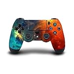 SKINOWN PS4 Controller Skin Cosmic Nebular Sticker Vinly Decal Cover for Sony PlayStation 4 DualShock Wireless Controller