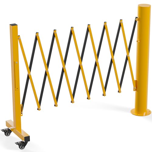 YITAHOME Metal Expandable Barricade, 8FT Folding