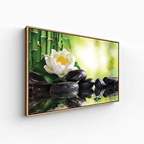 Canvas Wall Art for Living Room, Bedroom Spa Framed Canvas Prints for Home Decoration Ready to Hang - 16"x24" inches