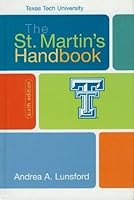 The St. Martin's Handbook Texas Tech University 0312476159 Book Cover