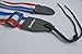 Guitar Strap Red White Blue Nylon Adjustable Acoustic Electric Bass Made In USA