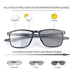 Devirld Progressive Photochromic Multifocus Reading
