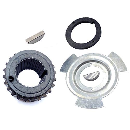 Syuda Timing Belt Crankshaft Sprocket Gear Pulley Sensor Blade Plate & Spacer Kit for Mitsubishi Montero Sport Galant Eclipse Diamante 3.0L 3.5L V6 MD184894 MD184901 MD309036 MD008959