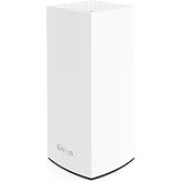 Linksys AX4200 Smart Mesh Wi-Fi 6 Router Whole Home WiFi Mesh System, Tri-Band AX Wireless Gigabit Mesh Router, Fast Speeds up to 4.2 Gbps, coverage up to 2,700 sq ft, up to 40 devices,1-Pack (MX4200)