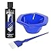 Arctic Fox Bundle with Tint Brush and Bowl, 100% Vegan Semi Permanent Hair Color Dye, 4 Oz or 8 Oz (8oz, Poseidon)