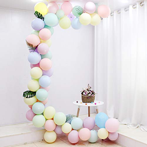 100pcs 10 Inch Macaron pastel Color Latex Balloon for Birthday Party Decoration Baby Shower Supplies Wedding Ceremony Balloon Arch Balloon Tower