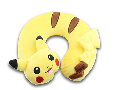 Finex premium pokemon pikachu yellow u-shape travel hom…