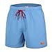 anqier Mens Swim Trunks Quick Dry Swim Shorts with Mesh Lining Swimwear Bathing Suits (Light Blue, XX-Large)