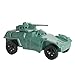 TimMee Green Armored Car Military Scout Vehicle for 2 inch (54mm) Plastic Army Men - Made in the USA!