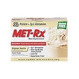 MET-Rx Original Meal Replacement Original Vanilla, 40 count (2.54 ounce packets)