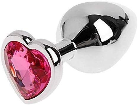 Qiangshengkeji Upgraded Stainless Steel Heart Shaped Beads Toys for Men & Women Couples Beginners