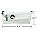 August Dream Canvas Pencil Case Box Pen Pouch Coin Purse Pouches Cosmetic Makeup Bag Cactus Pastoral Bandage Set of 3