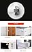 Baby Safety Cabinet Locks Willceal 8 Pack Double Insurance Adjustable Child Safety Latch for Cabinet,Refrigerator,Drawer,Toilet,etc. (Grey)