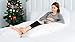 QUEEN ROSE Pregnancy Pillow with Removable Cover,65in Extra Long U Shaped Maternity Pillow for Pregnant Women,White