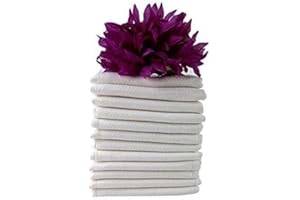 Brandilo Birdseye Reusable Flat Cloth Diapers 27x27 100% Cotton High Absorbency Birdseye Burp Cloth (3)