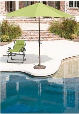 Amazon Com 10 Ft Market Umbrella With Wind Vent Green Patio Umbrellas Garden Outdoor