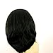 Headband Wig Woman Mid-long Black Smooth Ref 1b Mady