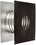 SELKIRK CORP 243460 3-Inch  Pellet Wall Thimble