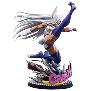 ベルファイン (BellFine) 僕のヒーローアカデミア ミルコ ヒーロースーツ 二次元化Ver. 1/8スケール PVC製 塗装済み 完成品 フィギュア BF214