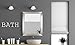 Alpine Art & Mirror 30413 Wall Mirror, 28