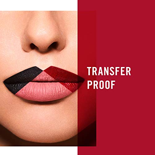 RIMMEL LONDON PROVOCALIPS 16HR KISS-PROOF LIP COLOR – TWO-STEP LIQUID LIPSTICK TO LOCK IN COLOR AND SHINE – 570 FIRECRACKER, .14 FL.OZ.