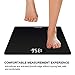 BobBros Precision Digital Body Weight Bathroom Scale Weighing Scale Smart Step-on Technology, Large Platform, 400 Pounds Weight Loss Monitor, Black