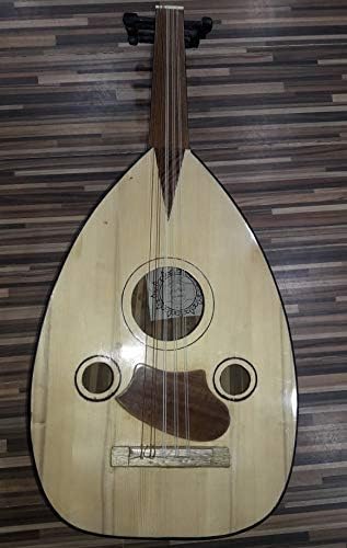 Arabic OUD and watch VIDEO In Description With A Hard Case and picks instrument