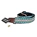 MUSIC FIRST Country style Soft Meshbelt & Genuine Leather Ukulele Strap Ukulele Shoulder Strap Version 2.0