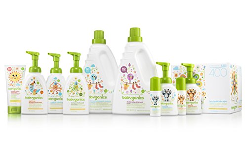 BABYGANICS MULTI SURFACE CLEANER, FRAGRANCE FREE, FOR HARD SURFACES, GLASS, STAINLESS STEEL, TILES, AND WALLS, 32 FL OZ SPRAY BOTTLE (PACK OF 3)