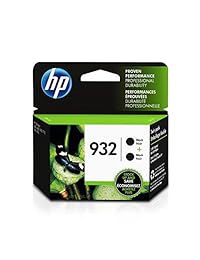 HP 932, cartuchos de tinta negra originales, 2 cartuchos (L0S27AN)